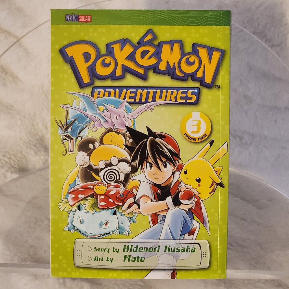 Pokemon Adventures Vol. 3 (1997) Viz Media, Hidenori Kusaka